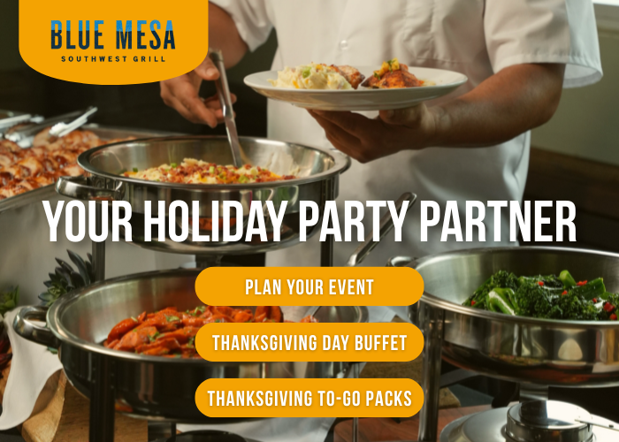 Blue Mesa Holiday Popup